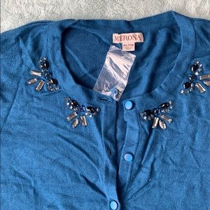 Jeweled cardigan